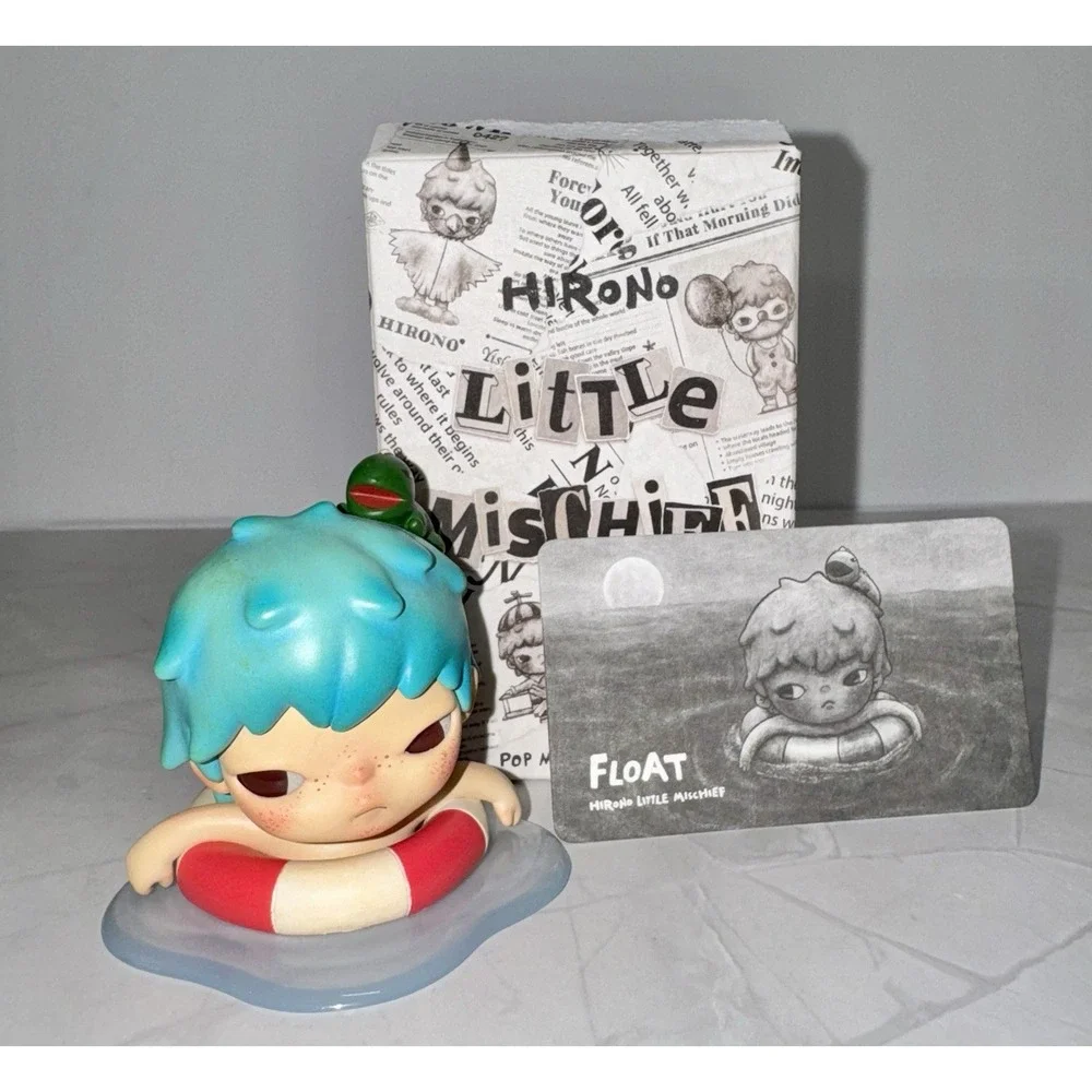 POP MART x HIRONO Little Mischef Floating Float Mini Figure Art Toy Figurine